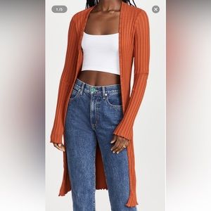 Simon miller Rib Limosa Cardigan. Color Caramel. Size M Perfect conditions